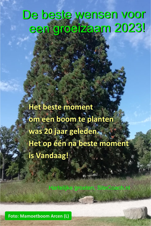 De beste wensen voor 2023